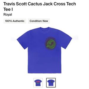 Travis Scott Cactus Jack Cross Tech Tee I.
